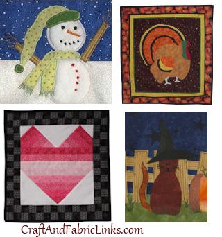 holiday wall hanging patterns