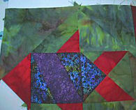 fish quilt block