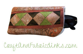 seminole quilted glasses case pattern