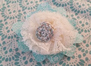 fabric flower