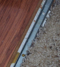 wood floor threshold strip